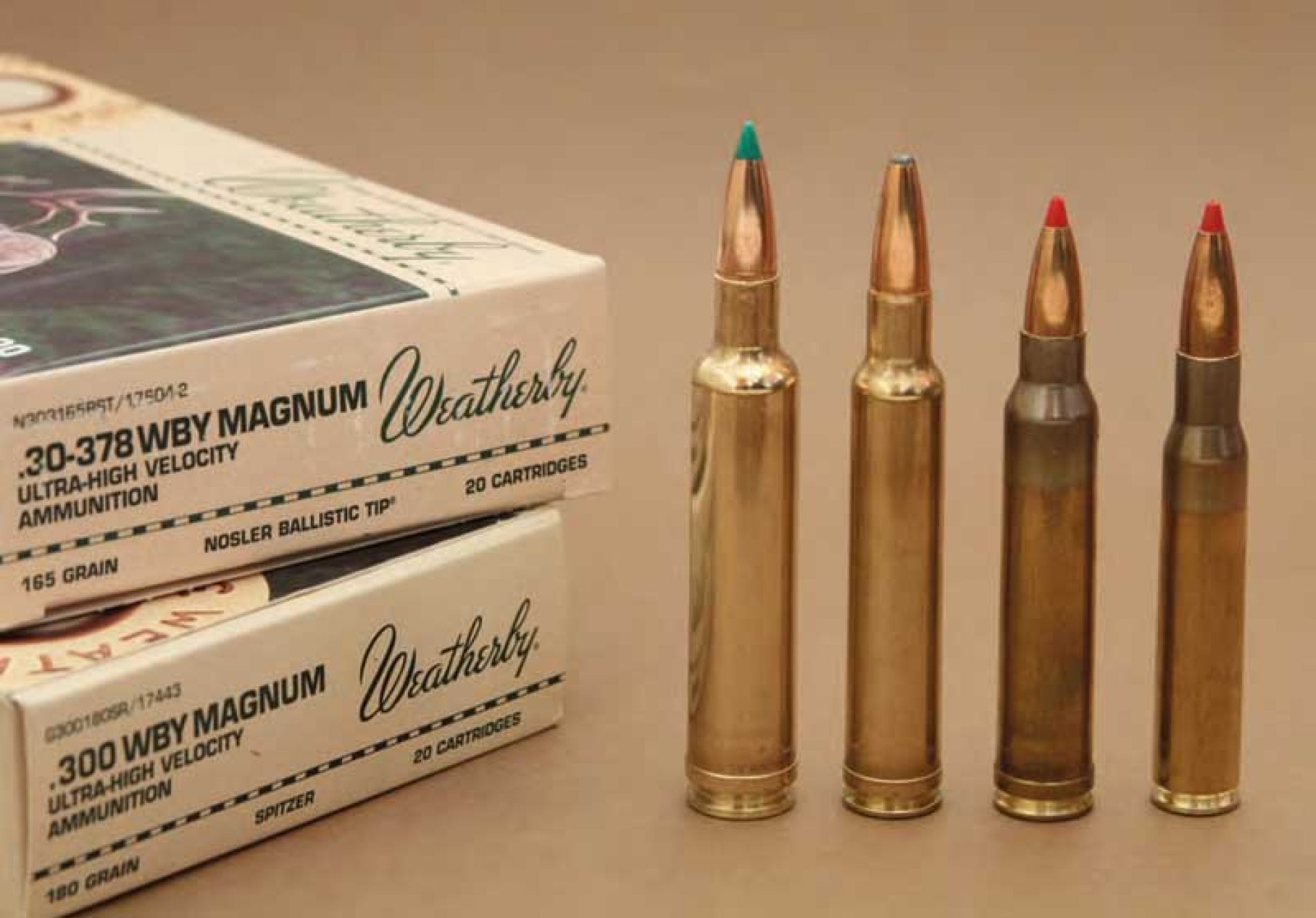 Cartuchos Weatherby Magnum .30-378