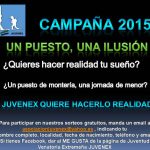 Comienza la campaña “Un puesto, una ilusión” de JUVENEX