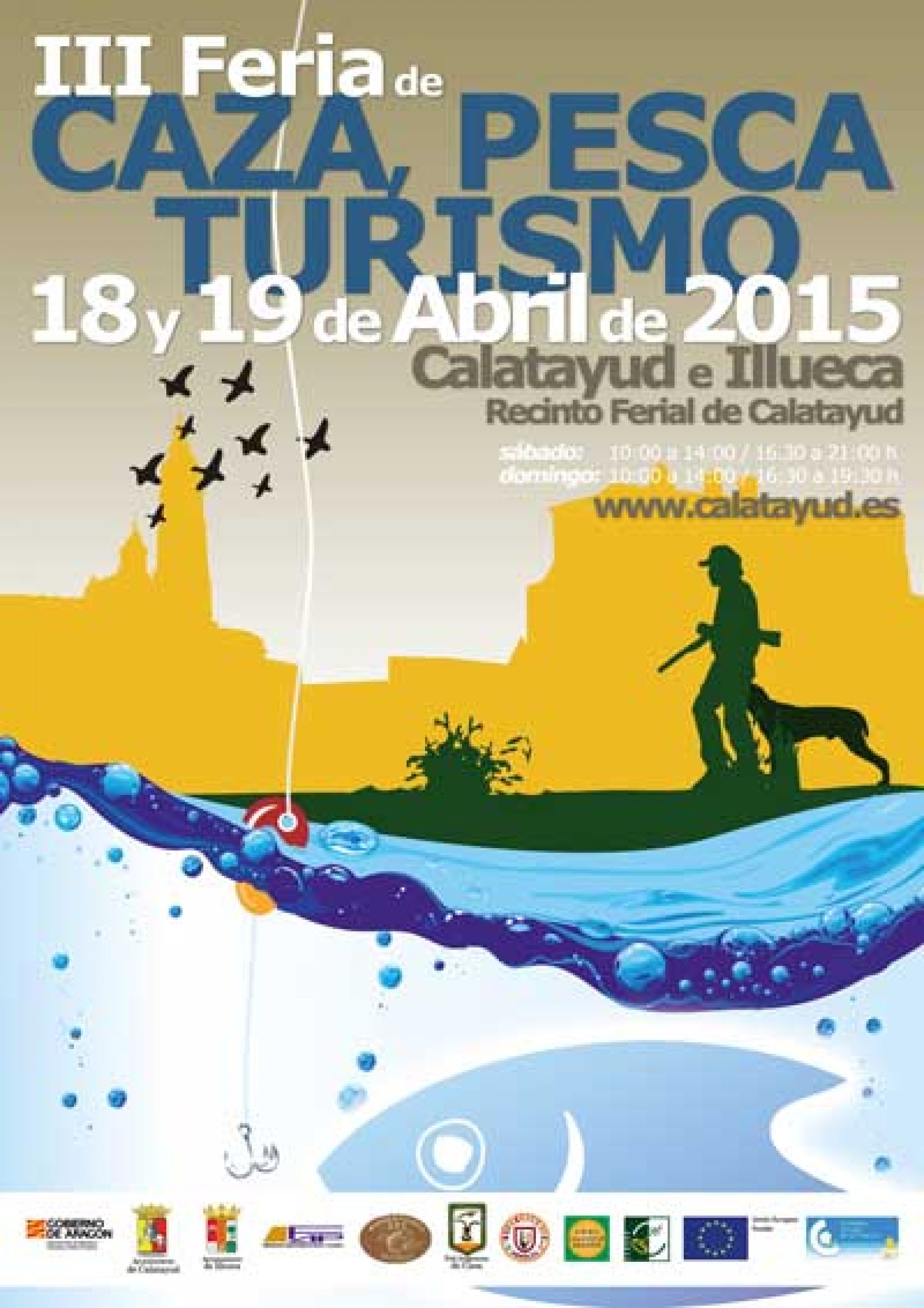 Calatayud acoge la Feria de Caza, Pesca y Turismo el 18 y 19 de abril