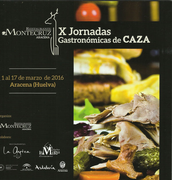 El restaurante Montecruz, celebra sus X Jornadas gastronómicas de caza