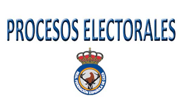 La Real Federación Española de Caza convoca elecciones