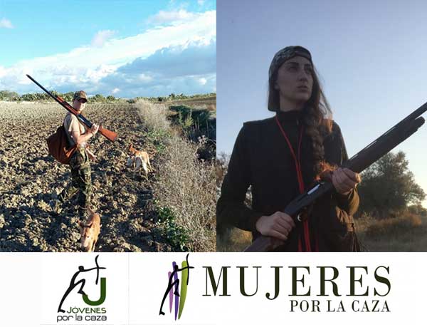 Nuevas representantes de Jóvenes por la caza en Andalucía y Valencia