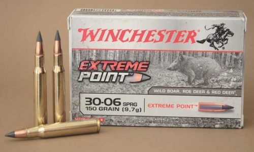 Prueba de las balas Winchester Extreme Point