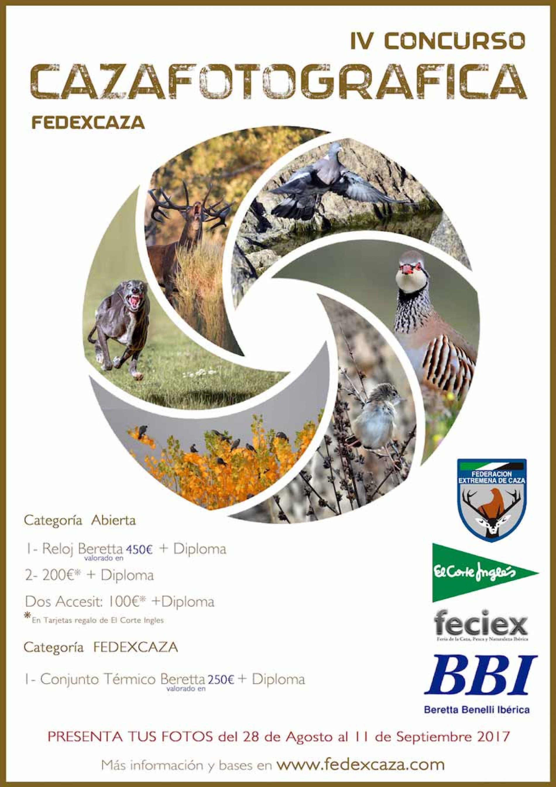 Cuarta edición del concurso Caza Fotográfica de FEDEXCAZA