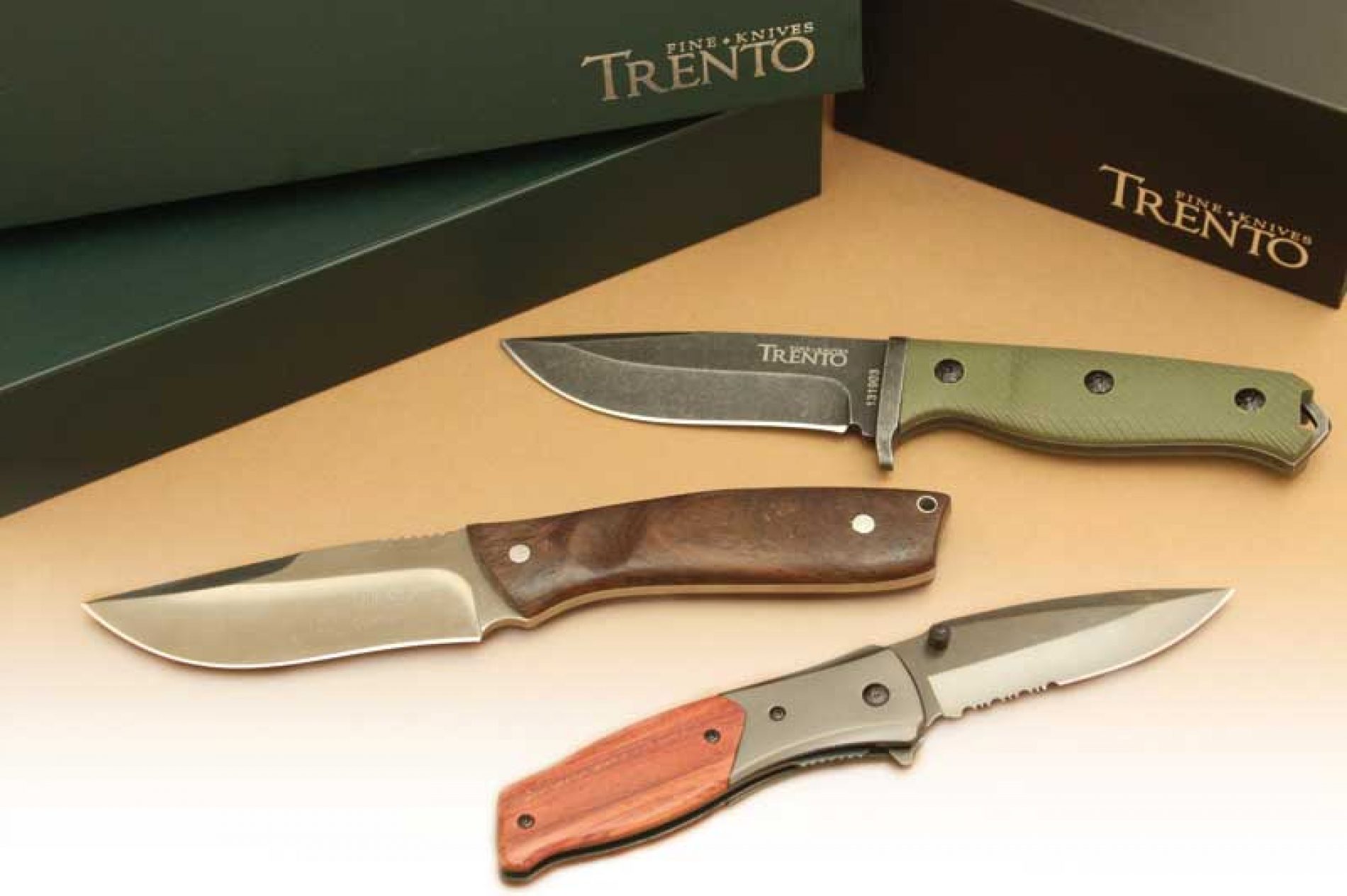 Cuchillos y navajas Trento, calidad a precios sorprendentes