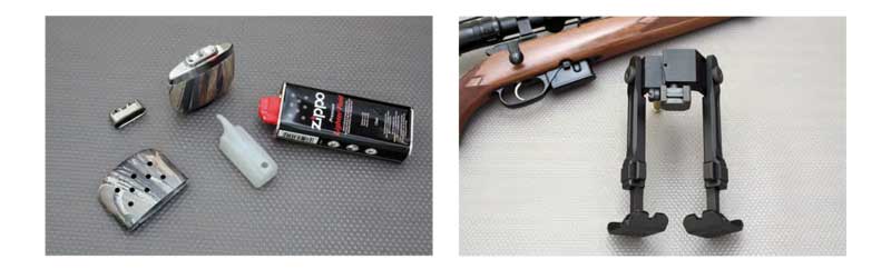 Calentador-Zippo-y-bípode-Bat-Vision
