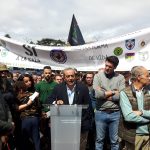 Concentración Sí a la caza (m)