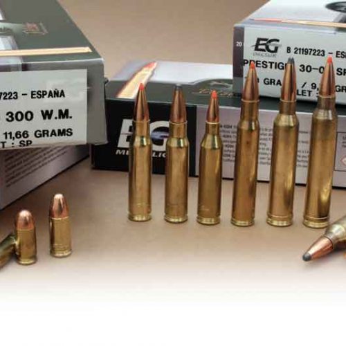 Nueva gama de munición metálica fabricada en España, EG Metallic Prestigio
