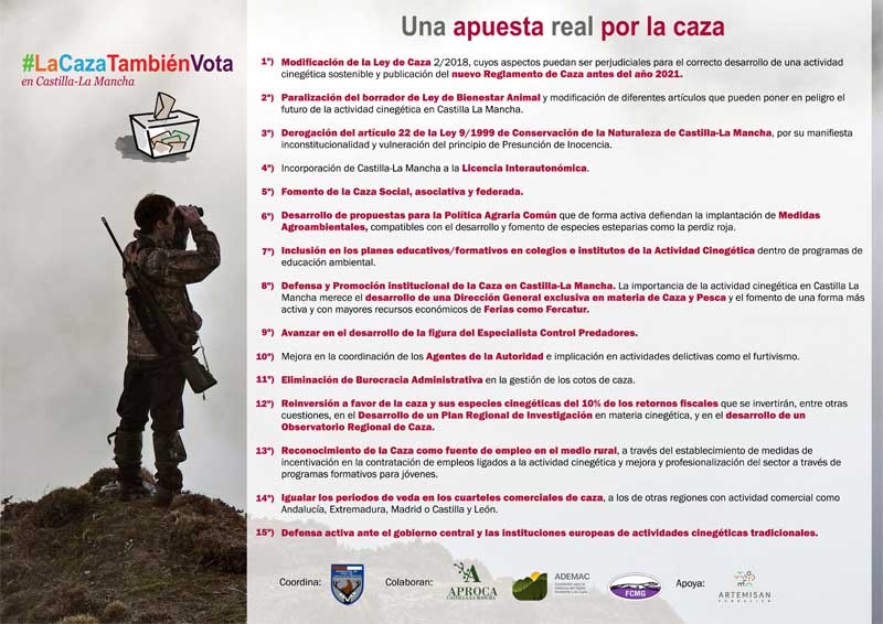 la-caza-vota-en-Castilla-La-Mancha-puntos