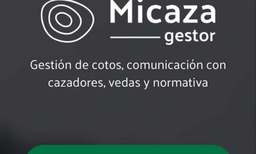 Micaza Gestor, la app para gestores de cotos, sociedades de cazadores y campos de tiro