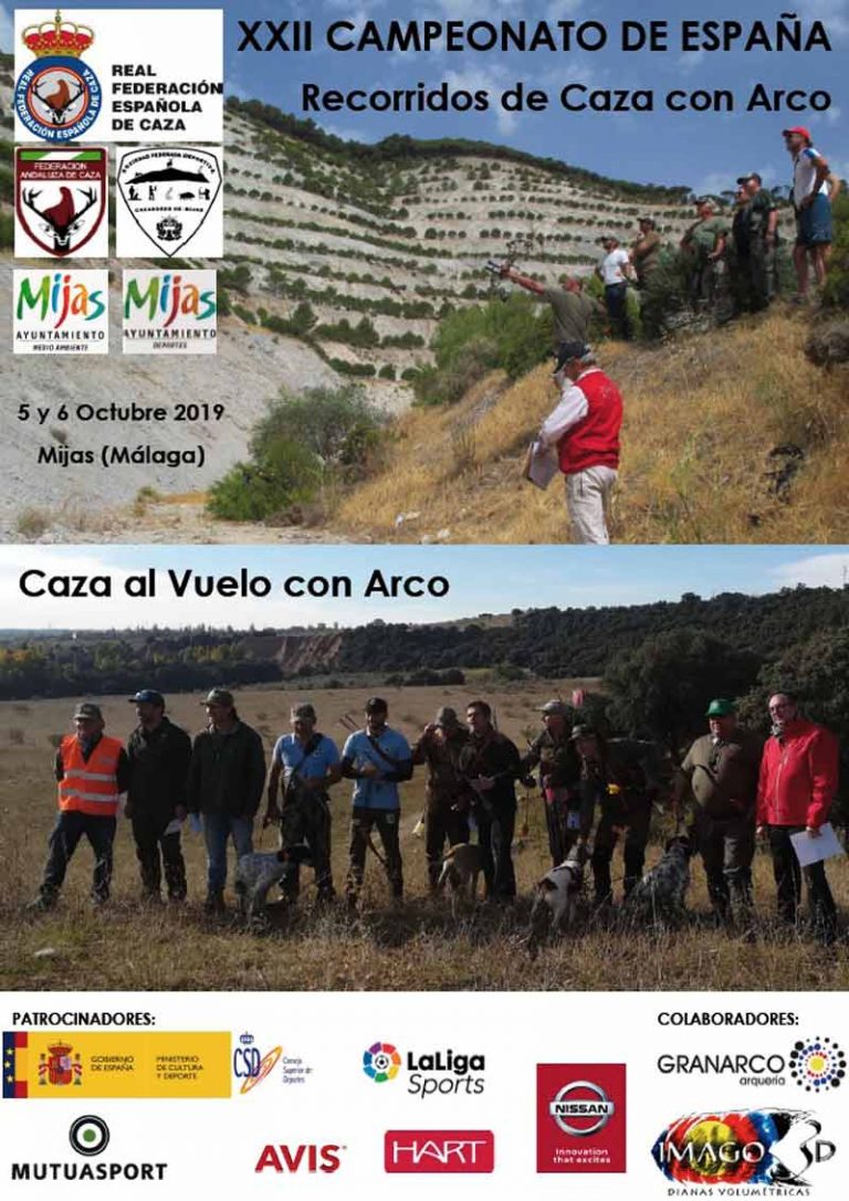 XXII Campeonato de España de Recorridos de Caza y Caza al Vuelo con Arco XXII Campeonato de España de Recorridos de Caza y Caza al Vuelo con Arco