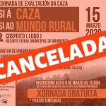 Cancelacion exaltacion caza