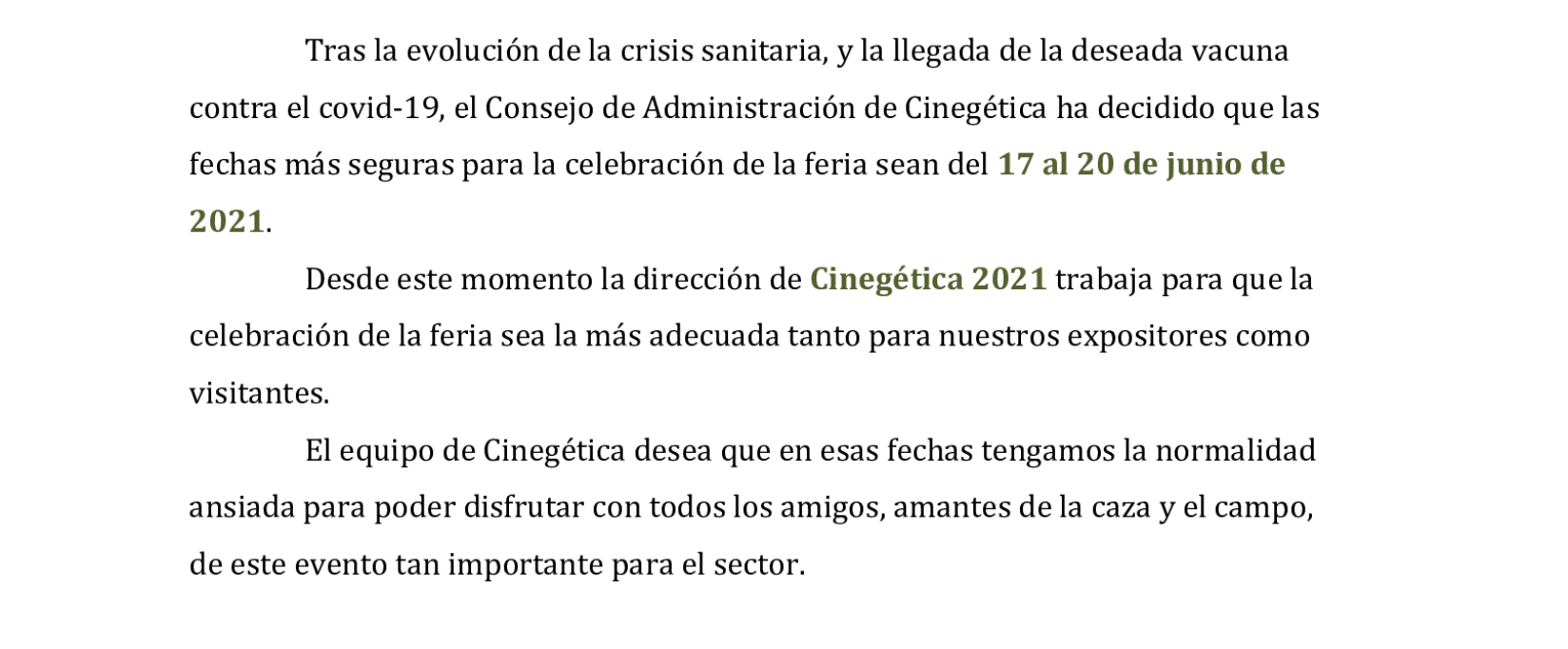 Cinegetica