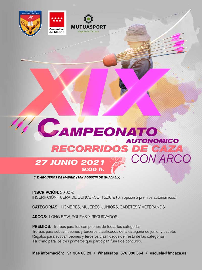 Campeonato Autónomico Recorridos de Caza con Arco. FMC