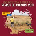 Cartel Campeonato de España de Perros de Muestra