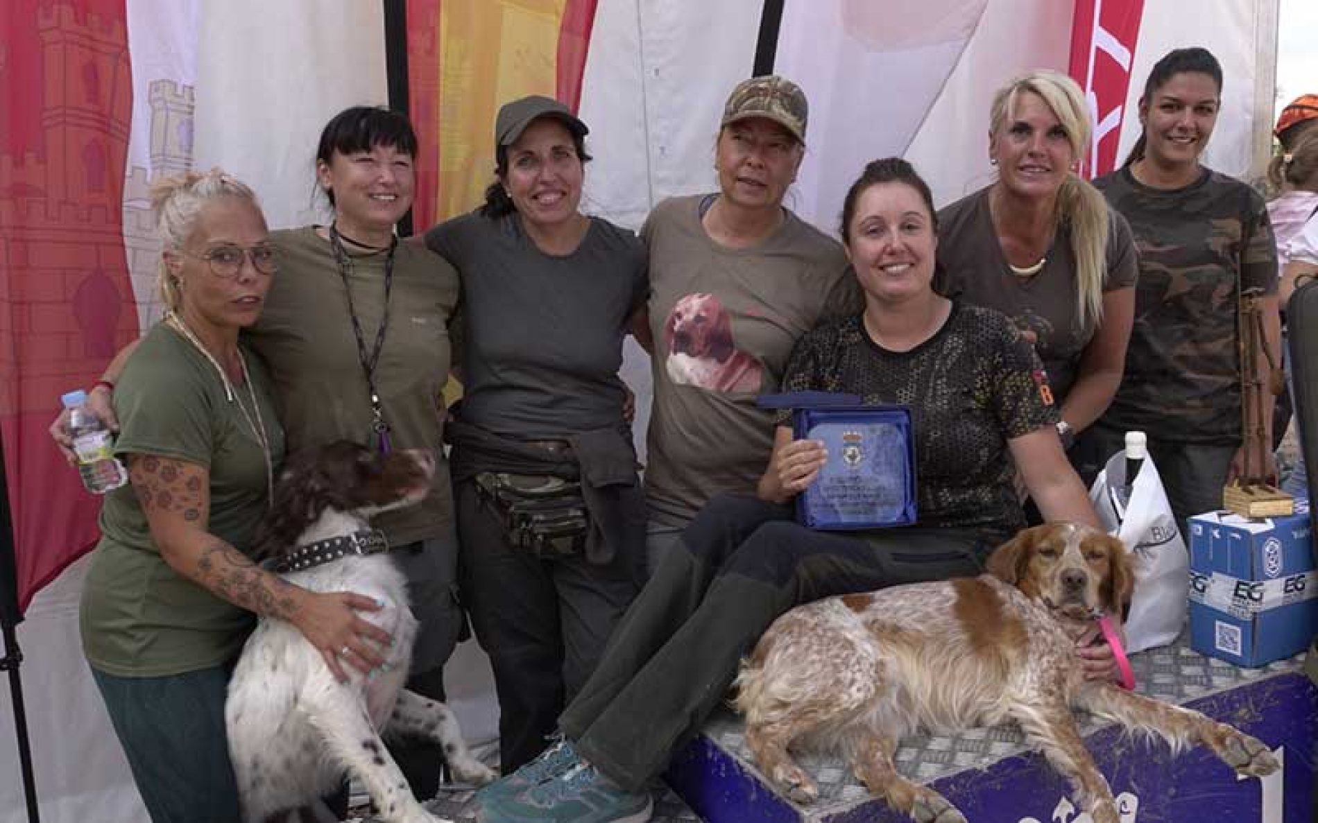 Carla Reig, de la Comunidad Valenciana, gana el Campeonato de España Femenino de Caza Menor con Perro