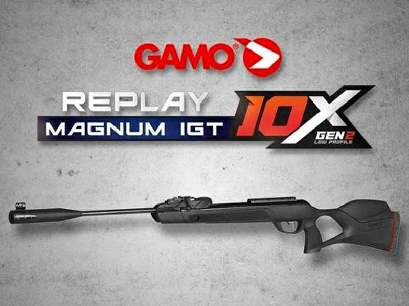 Potencia, ligereza y rapidez en la carabina Gamo Replay Magnum IGT 10X