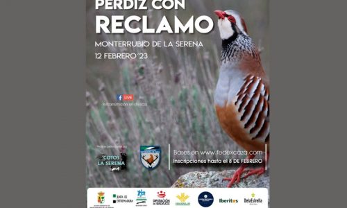 Monterrubio de la Serena acogerá el 12 de febrero el Campeonato de Extremadura de Perdiz con Reclamo