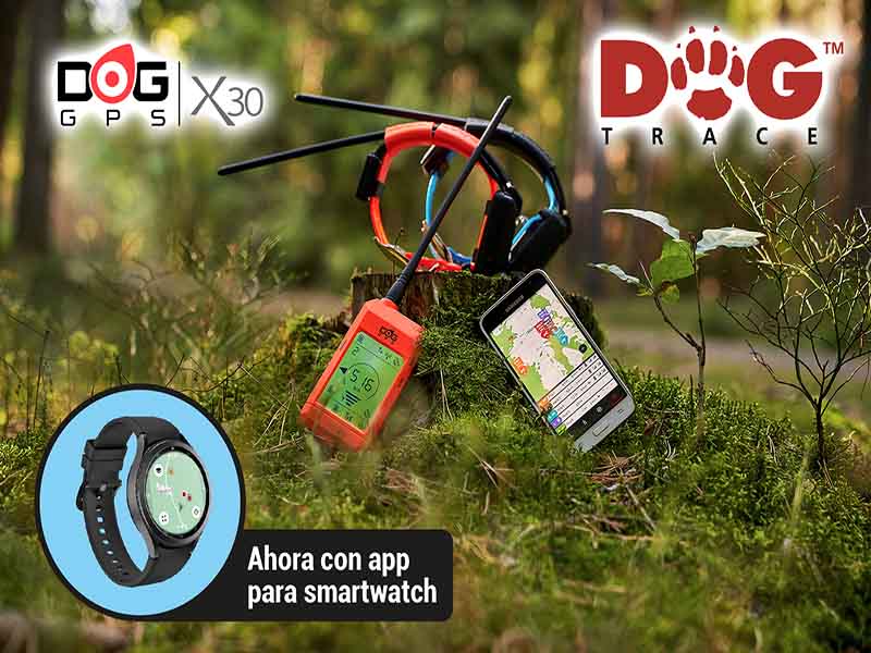 Localizador GPS Dogtrace X30, Ahora Compatible Con Smartwatch