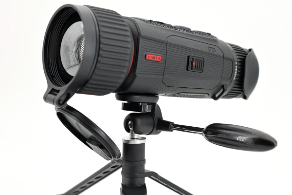monocular térmico de caza con trípode