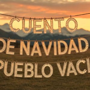 Cuento de navidad pueblo vacio en trofeo caza y conservación