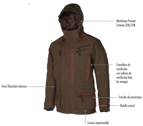 Chaqueta Ultimate Pro de Browning en Trofeo caza y conservación