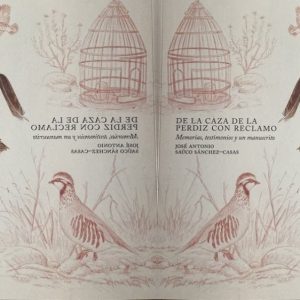 Libro de la caza de la perdiz con reclamo en Trofeo caza y conservación