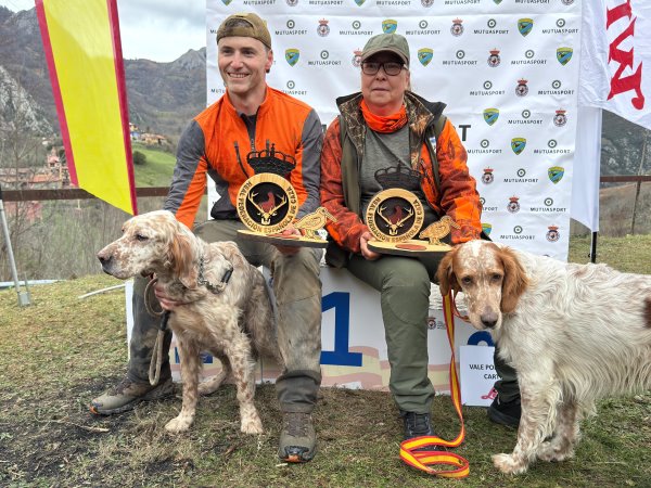 campeones becadas en trofeo caza y conservación