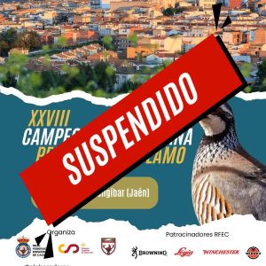 cancelado CE perdiz reclamo 2026 en trofeo caza y conservación