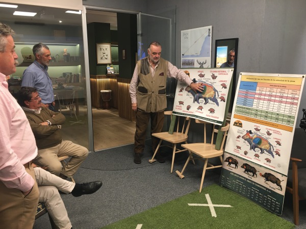 ojo director en trofeo caza y conservación