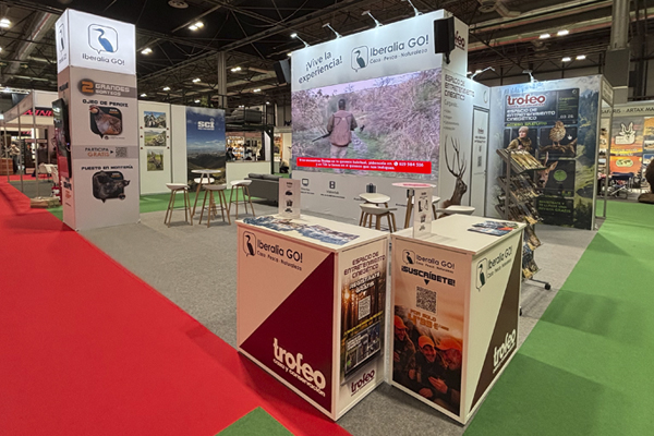 FERIA CINEGETICA + SCI 2026_ TROFEO CAZA CONSERVACION IBERALIA GO! STAND
