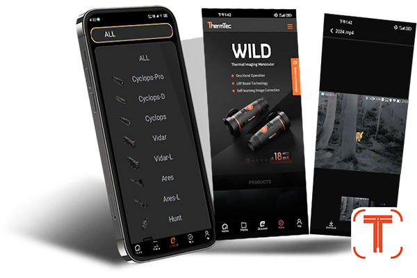 App ‘ThermTec Outdoor’ en Trofeo Caza conservacion