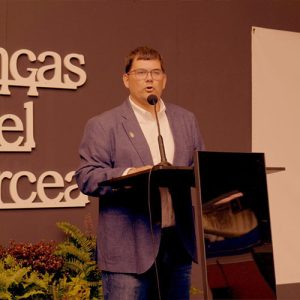 Marcial Fernández, director de narcenatur en Trofeo caza y conservación