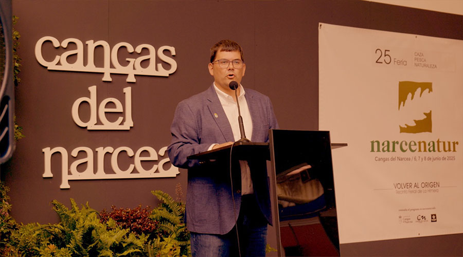 Marcial Fernández, director de narcenatur en Trofeo caza y conservación