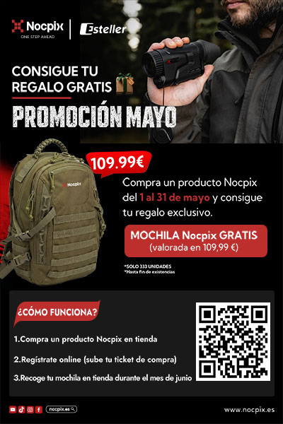 Promocion Nocpix para armerías en Trofeo caza y conservación