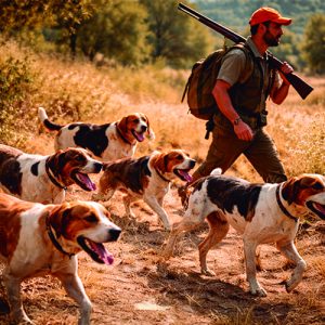 Perros de rehala en Trofeo caza y conservación