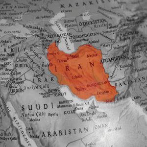 Mapa de Irán, lugar de caza en Trofeo caza y conservacion