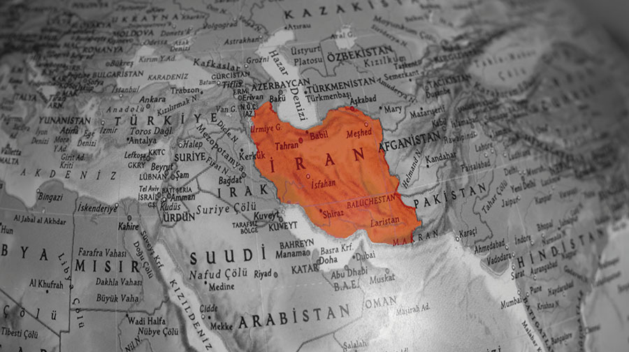 Mapa de Irán, lugar de caza en Trofeo caza y conservacion