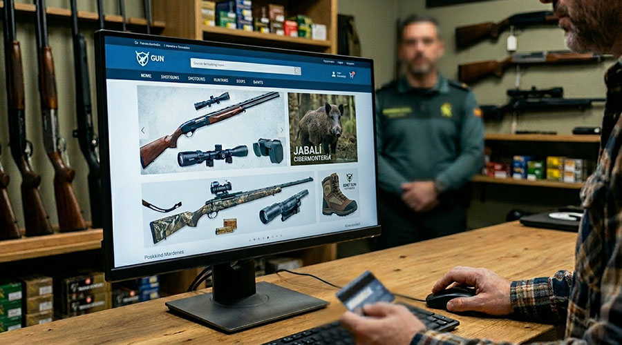 Alerta por la proliferación de webs falsas de productos de armería en Trofeo caza y conservacion
