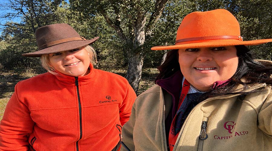 Fundadoras de Garcaza en Trofeo caza y conservacion