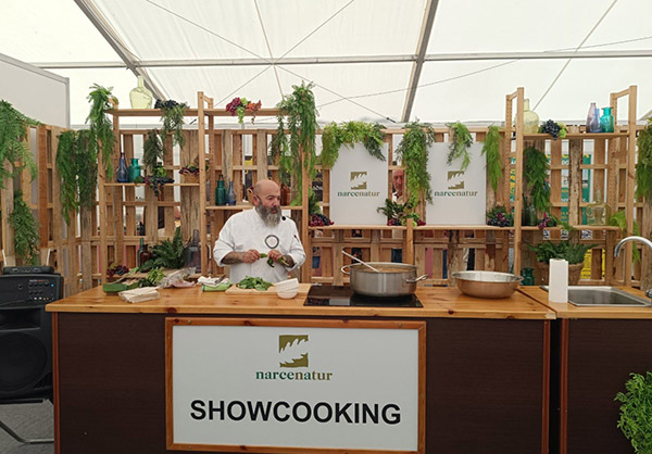 Showcooking de narcenatur en trofeo caza y conservacion