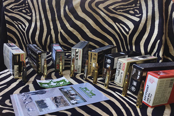 Balas en revista trofeo caza y conservacion