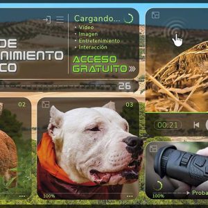 Espacio entretenimiento cinegetico en trofeo caza