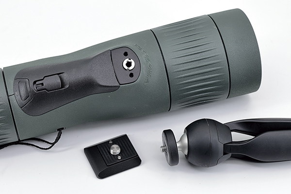 Adaptador de trípode para telescopios Swarovski Optik en trofeo caza y conservacion