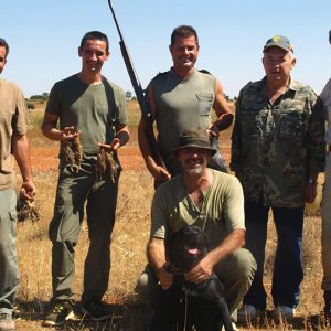 cazadores de media veda en revista trofeo caza