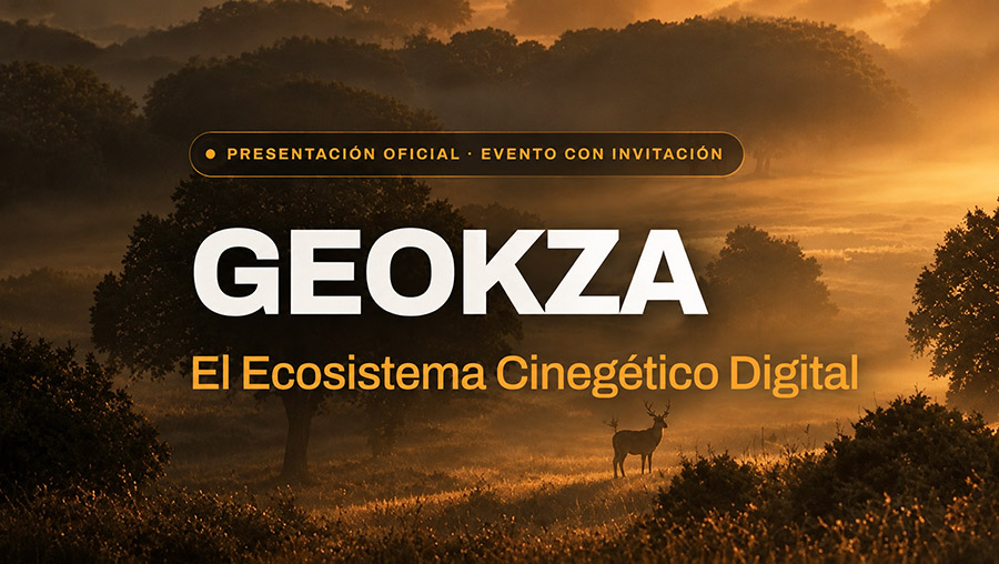 Geokza se presenta como una nueva plataforma digital destinada a conectar a cazadores, gestores, orgánicos, sociedades de caza, rehaleros y otros profesionales del sector. Manuel Mateos será uno de los ponentes de esta presentación, en la que se darán a conocer las principales soluciones de la plataforma para mejorar la gestión, la seguridad y la conservación del entorno natural.
