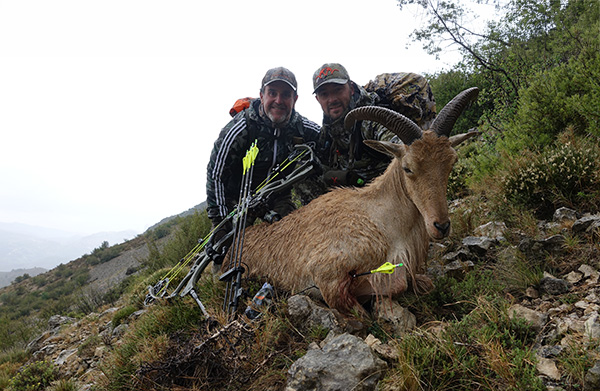 cazadores con arco en revist atrofeo